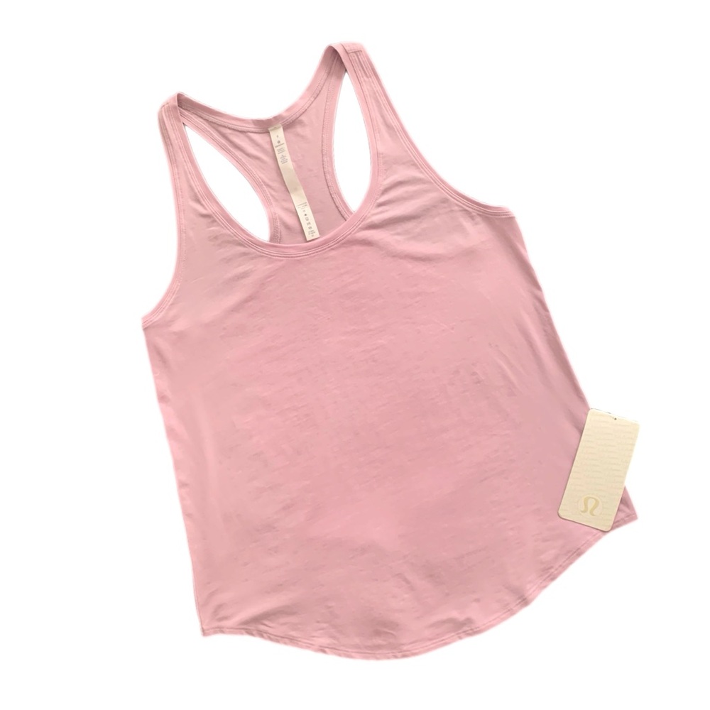 Lululemon Love Tank II Rose Quartz 
Size 8 NWT